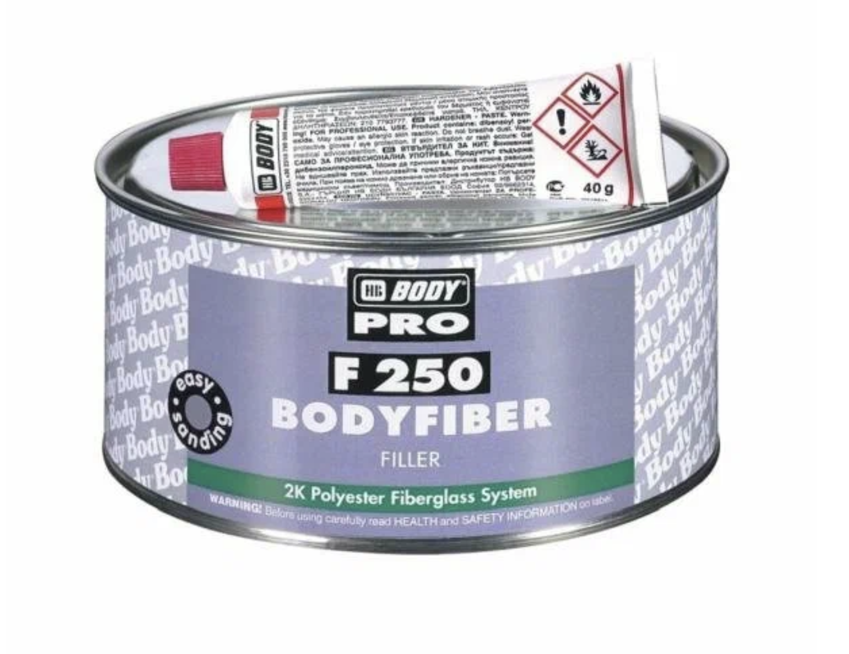 BODY PRO 250 FIBER Шпатлевка (0,25кг)