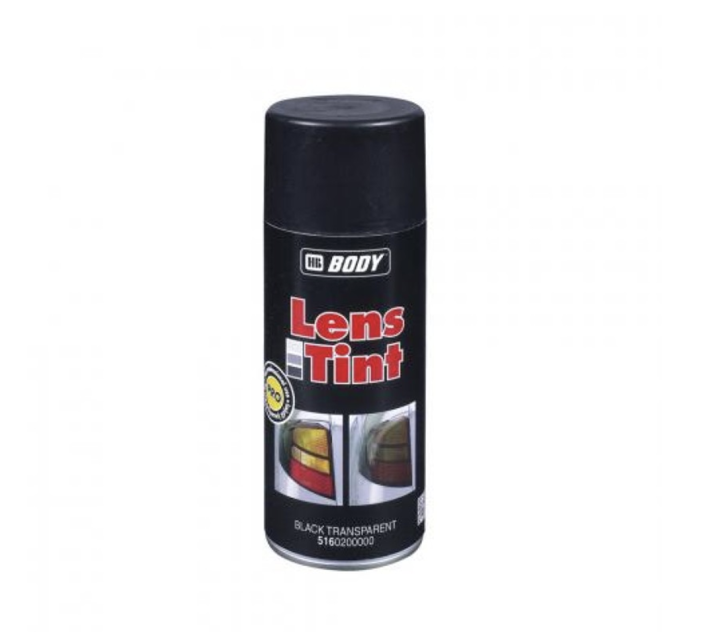 BODY Lens Tint Аэрозольный лак для тонирования авто. Оптики (0.4 л) черный прозрачный