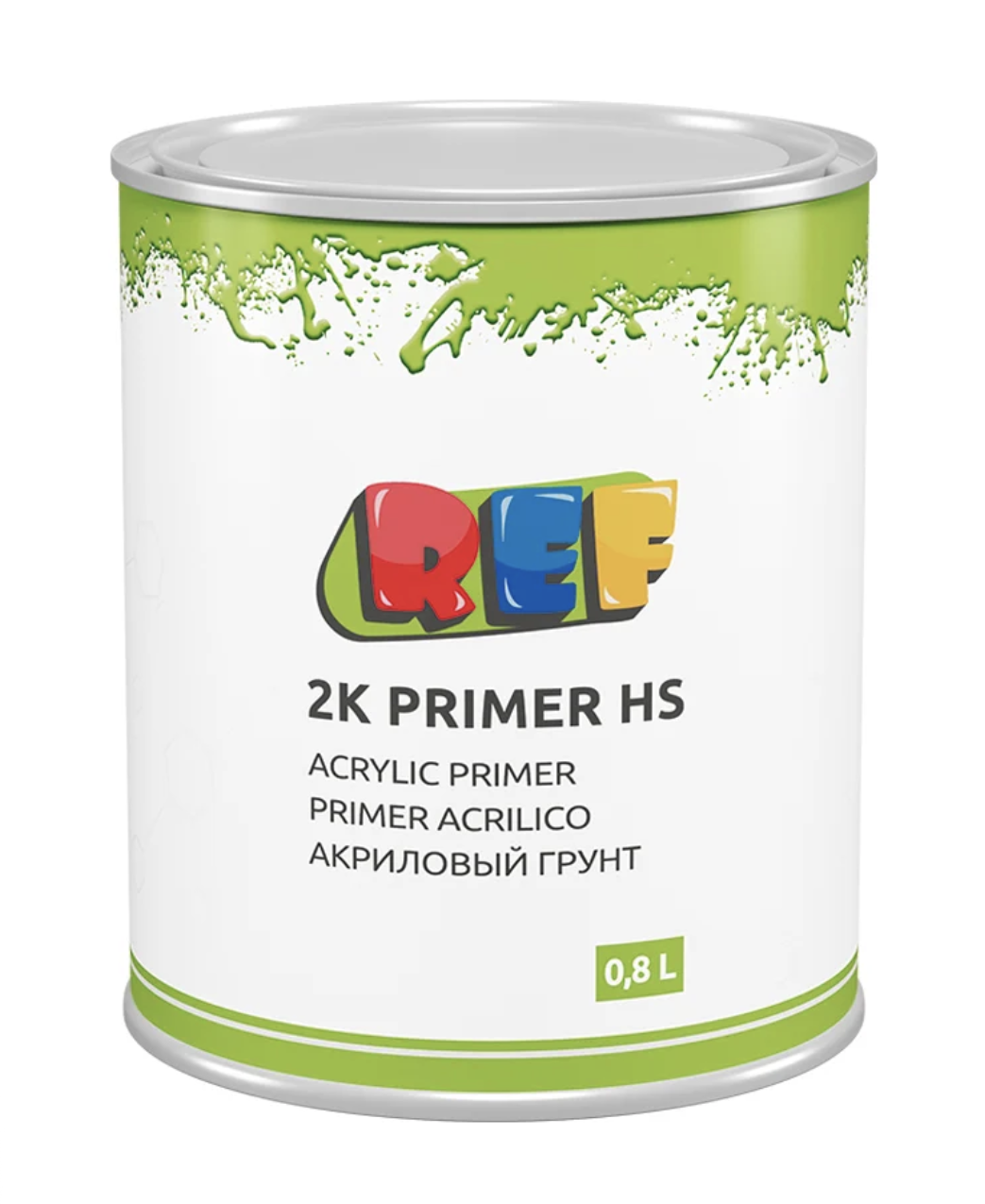 REF грунт акриловый HS 4+1 серый 0,8л