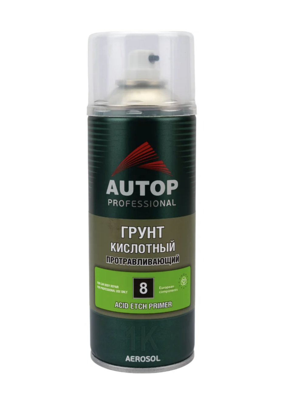 AUTOP №8 Acid Etch Primer Грунт кислотный протравливающий (650мл) зеленый