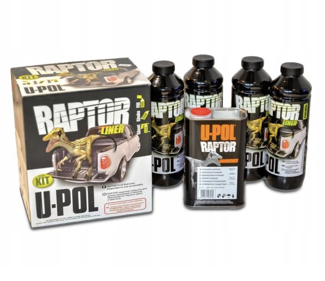 U-POL Raptor Защитное покрытие (колеруемый) 3,8 л.