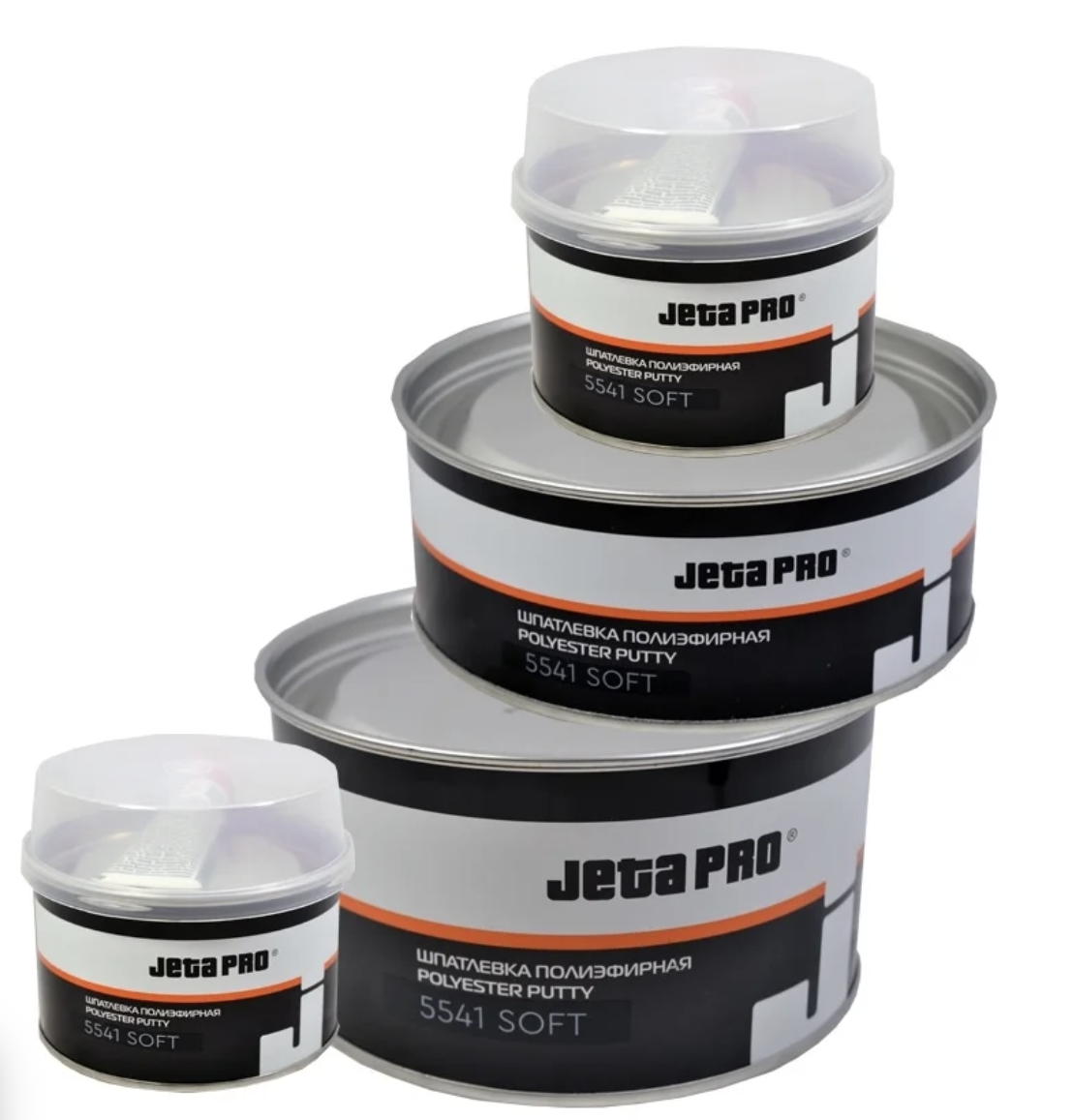 Jeta PRO 5541 SOFT Шпатлевка мягкая полиэфирная (1,8кг) (10шт/кор)