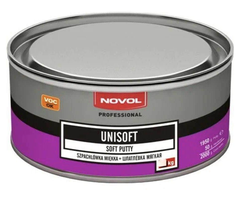 NOVOL Unisoft Шпатлевка универсальная мягкая (1кг)